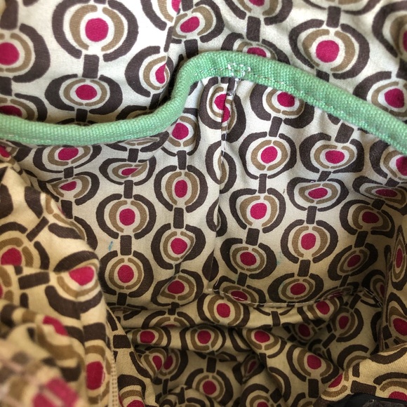 Fossil Floral Canvas Hobo Shoulder Bag - Picture 9 of 12